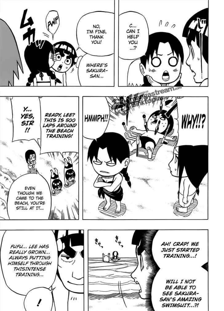 Rock Lee no Seishun Full-Power Ninden Chapter 5 page 5 - Chapter 5: Sakura's Swimsuit!!
