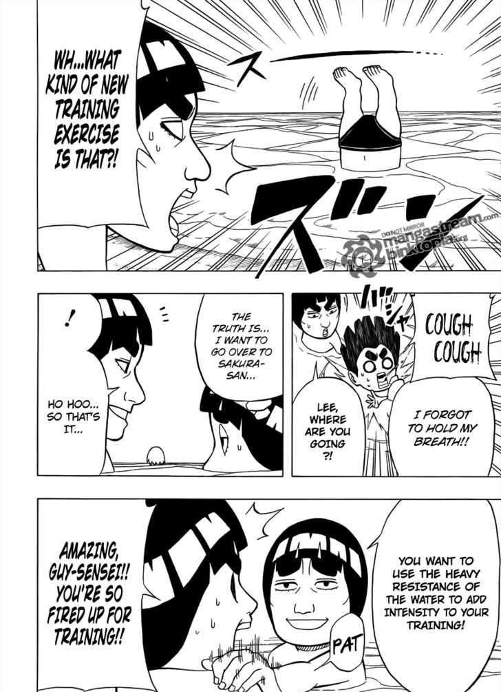 Rock Lee no Seishun Full-Power Ninden Chapter 5 page 6 - Chapter 5: Sakura's Swimsuit!!