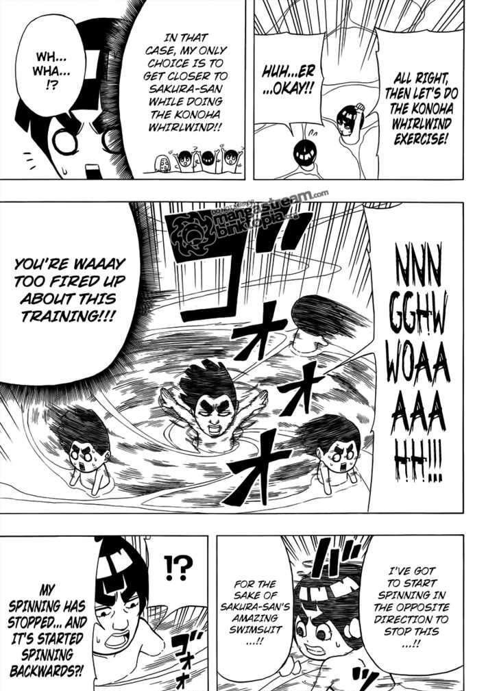 Rock Lee no Seishun Full-Power Ninden Chapter 5 page 7 - Chapter 5: Sakura's Swimsuit!!