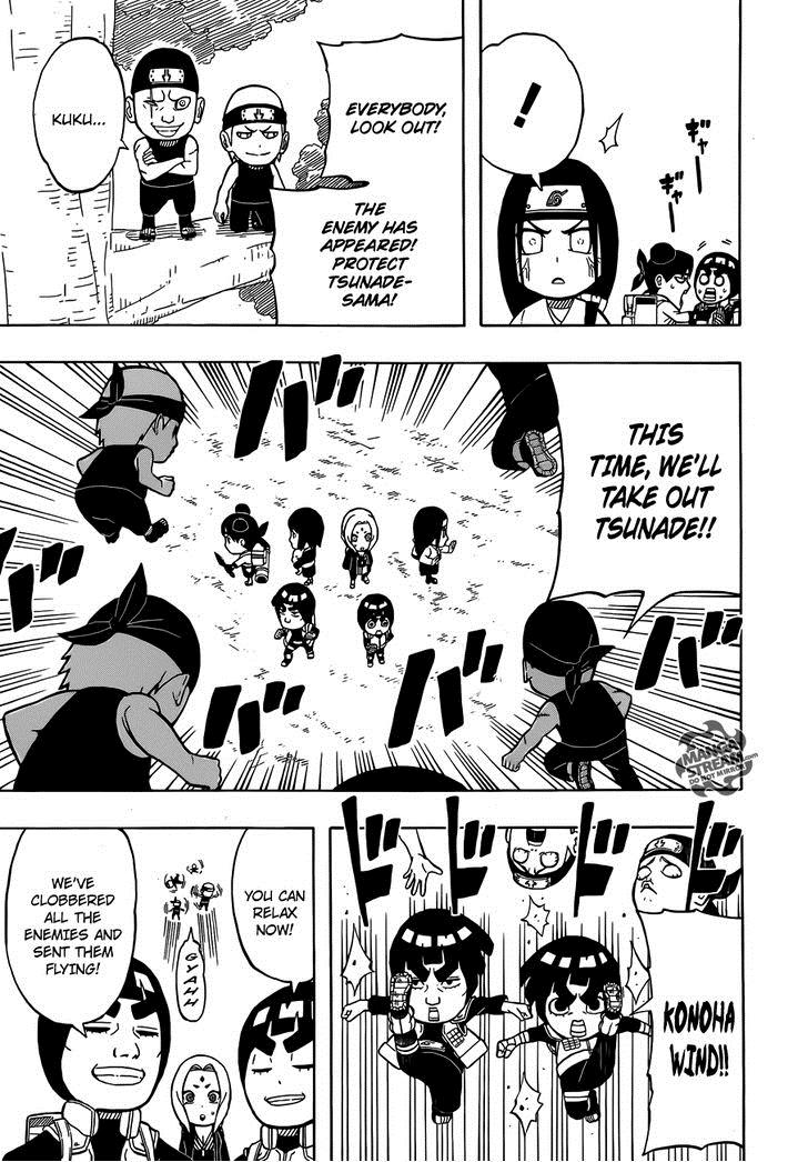 Rock Lee no Seishun Full-Power Ninden Chapter 6 page 11 - Chapter 6: Tenten's Ambition