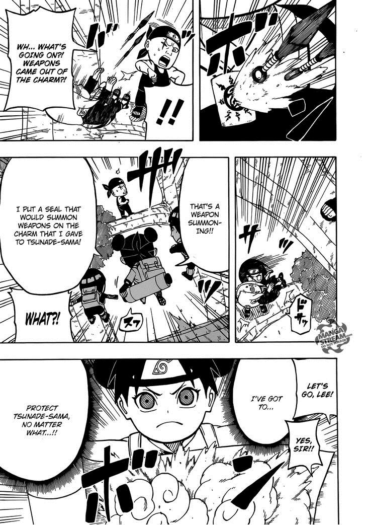 Rock Lee no Seishun Full-Power Ninden Chapter 6 page 15 - Chapter 6: Tenten's Ambition