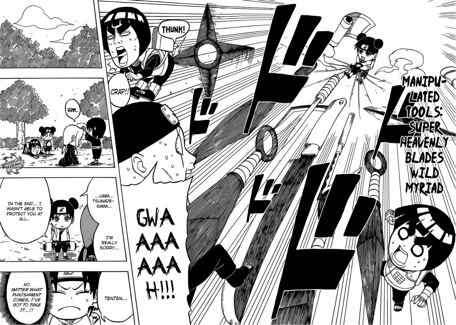 Rock Lee no Seishun Full-Power Ninden Chapter 6 page 16 - Chapter 6: Tenten's Ambition