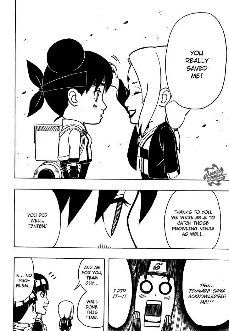 Rock Lee no Seishun Full-Power Ninden Chapter 6 page 17 - Chapter 6: Tenten's Ambition