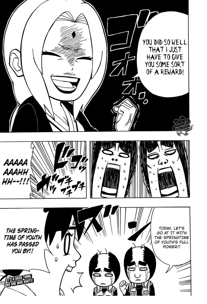 Rock Lee no Seishun Full-Power Ninden Chapter 6 page 18 - Chapter 6: Tenten's Ambition