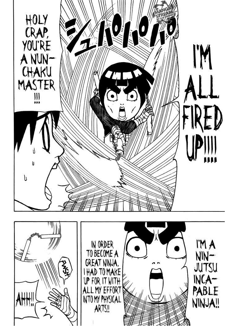 Rock Lee no Seishun Full-Power Ninden Chapter 6 page 4 - Chapter 6: Tenten's Ambition