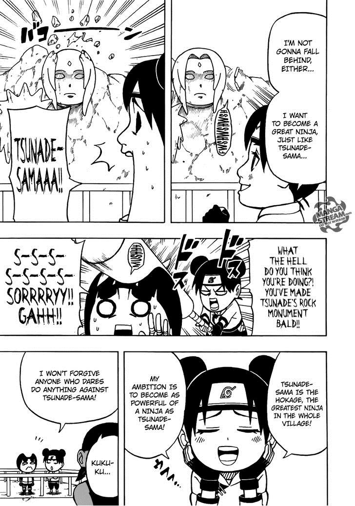 Rock Lee no Seishun Full-Power Ninden Chapter 6 page 5 - Chapter 6: Tenten's Ambition