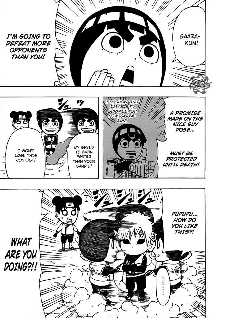 Rock Lee no Seishun Full-Power Ninden Chapter 7 page 11 - Chapter 7: Gaara of the Desert