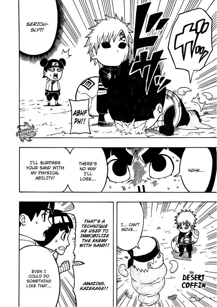 Rock Lee no Seishun Full-Power Ninden Chapter 7 page 12 - Chapter 7: Gaara of the Desert