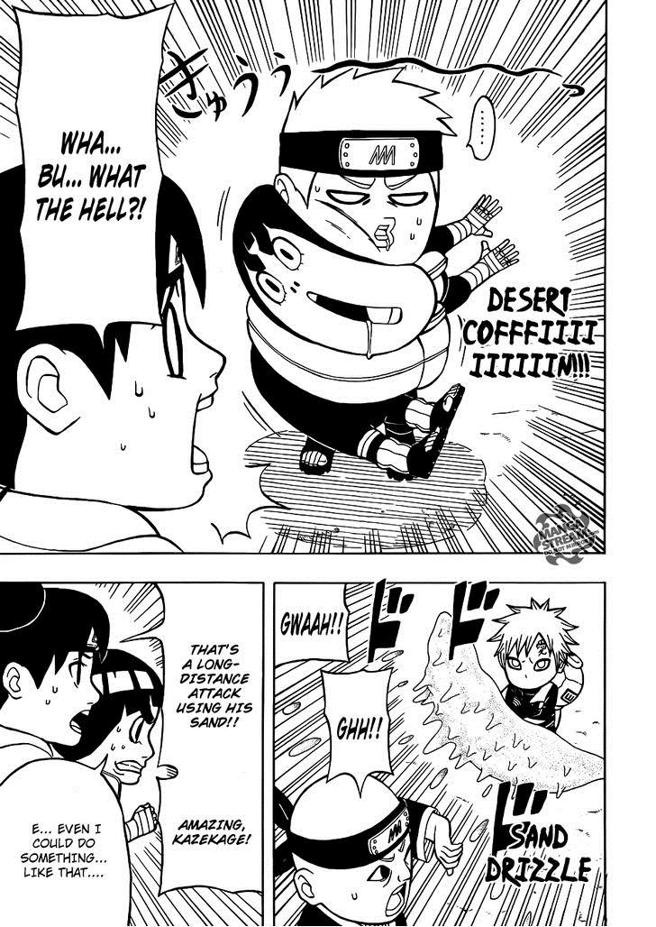 Rock Lee no Seishun Full-Power Ninden Chapter 7 page 13 - Chapter 7: Gaara of the Desert