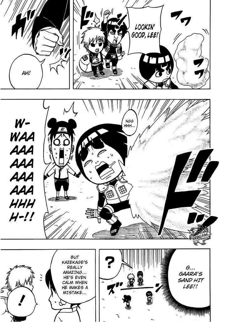 Rock Lee no Seishun Full-Power Ninden Chapter 7 page 15 - Chapter 7: Gaara of the Desert