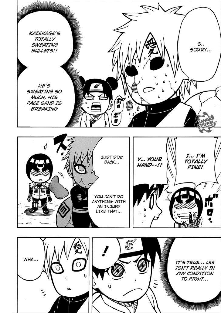 Rock Lee no Seishun Full-Power Ninden Chapter 7 page 16 - Chapter 7: Gaara of the Desert