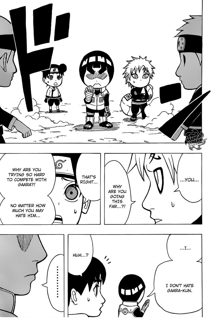 Rock Lee no Seishun Full-Power Ninden Chapter 7 page 17 - Chapter 7: Gaara of the Desert