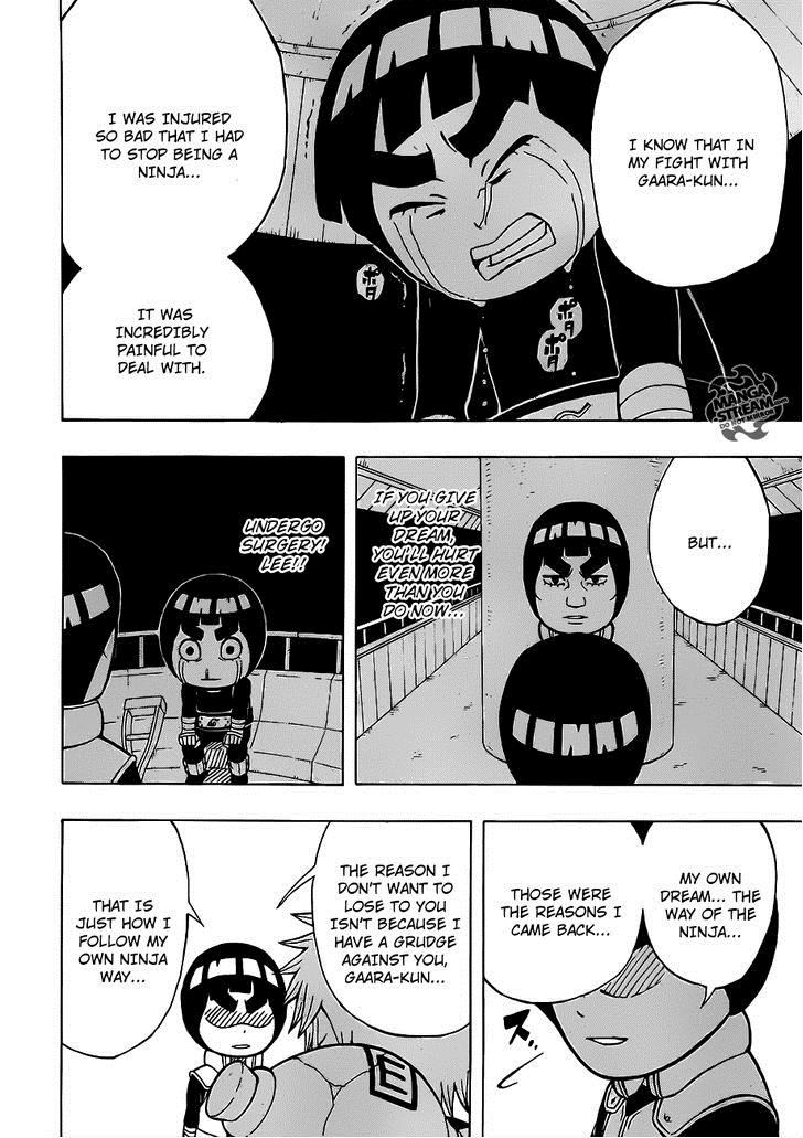 Rock Lee no Seishun Full-Power Ninden Chapter 7 page 18 - Chapter 7: Gaara of the Desert