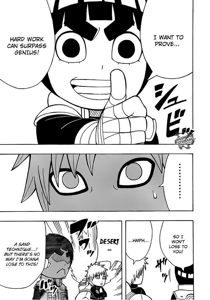 Rock Lee no Seishun Full-Power Ninden Chapter 7 page 19 - Chapter 7: Gaara of the Desert