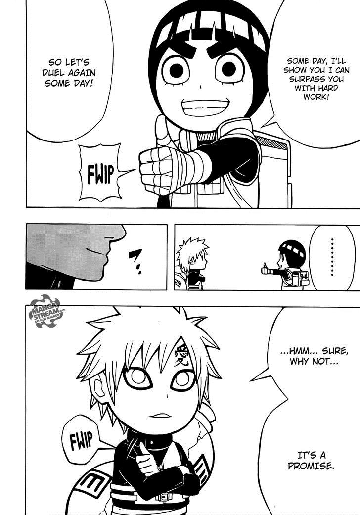 Rock Lee no Seishun Full-Power Ninden Chapter 7 page 21 - Chapter 7: Gaara of the Desert