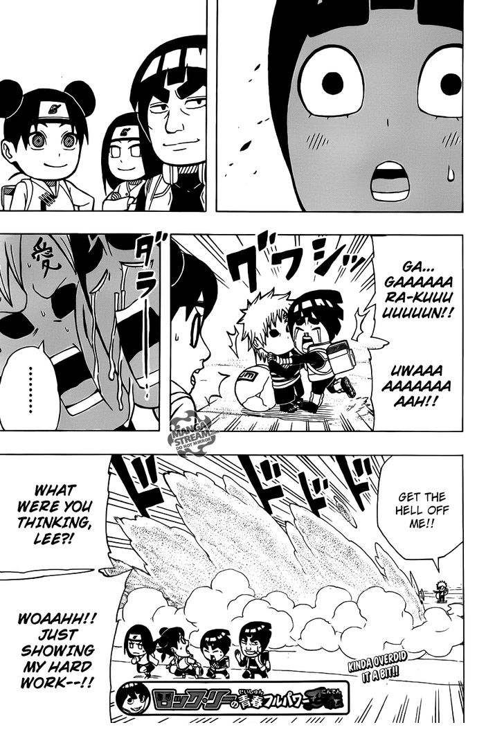 Rock Lee no Seishun Full-Power Ninden Chapter 7 page 22 - Chapter 7: Gaara of the Desert
