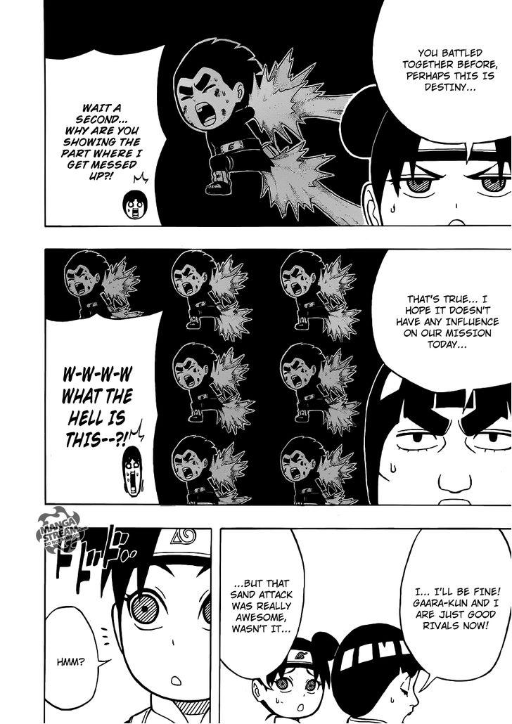 Rock Lee no Seishun Full-Power Ninden Chapter 7 page 4 - Chapter 7: Gaara of the Desert