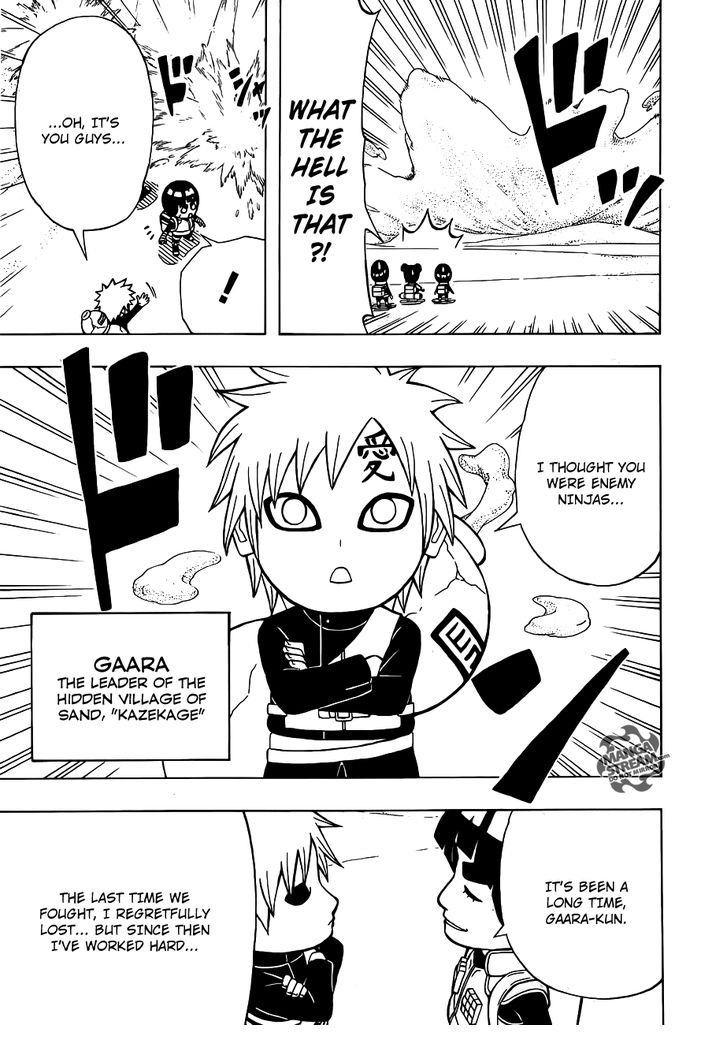 Rock Lee no Seishun Full-Power Ninden Chapter 7 page 5 - Chapter 7: Gaara of the Desert