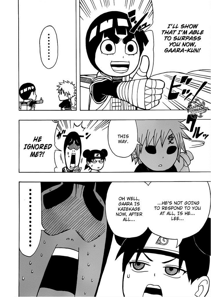 Rock Lee no Seishun Full-Power Ninden Chapter 7 page 6 - Chapter 7: Gaara of the Desert