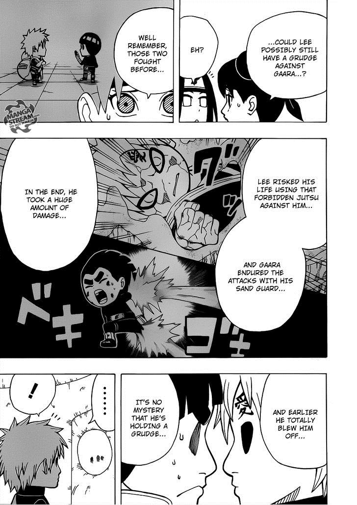 Rock Lee no Seishun Full-Power Ninden Chapter 7 page 9 - Chapter 7: Gaara of the Desert