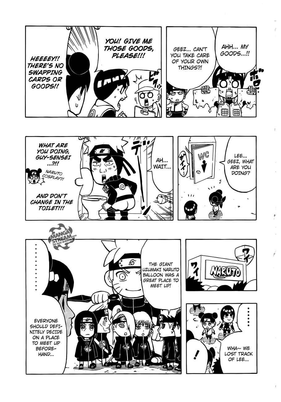 Rock Lee no Seishun Full-Power Ninden Chapter 8.5 page 4 - Chapter 8.5: Omake