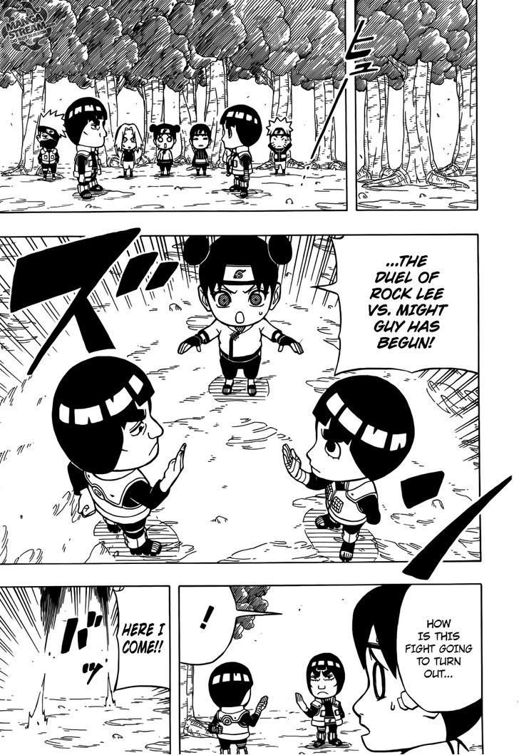 Rock Lee no Seishun Full-Power Ninden Chapter 8 page 16 - Chapter 8: Rock Lee Vs. Might Guy