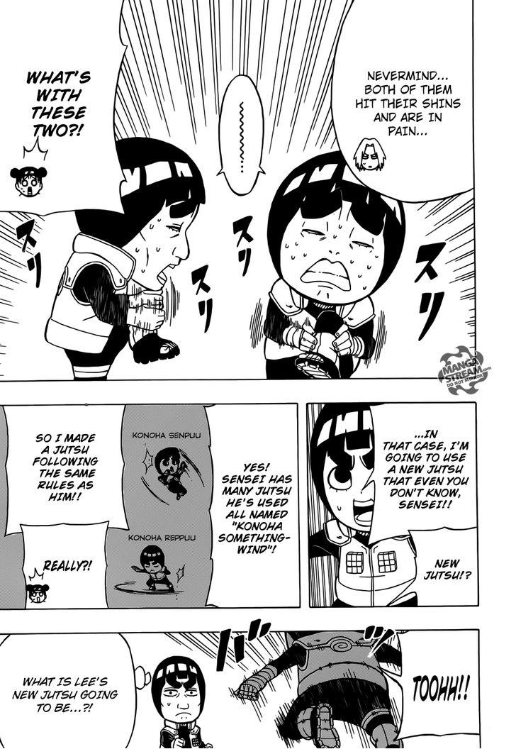 Rock Lee no Seishun Full-Power Ninden Chapter 8 page 18 - Chapter 8: Rock Lee Vs. Might Guy