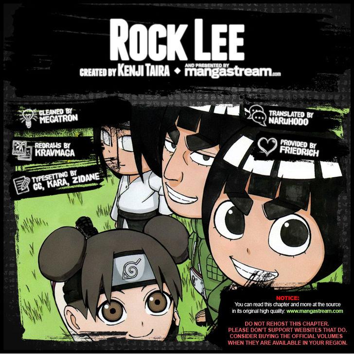 Rock Lee no Seishun Full-Power Ninden Chapter 8 page 2 - Chapter 8: Rock Lee Vs. Might Guy