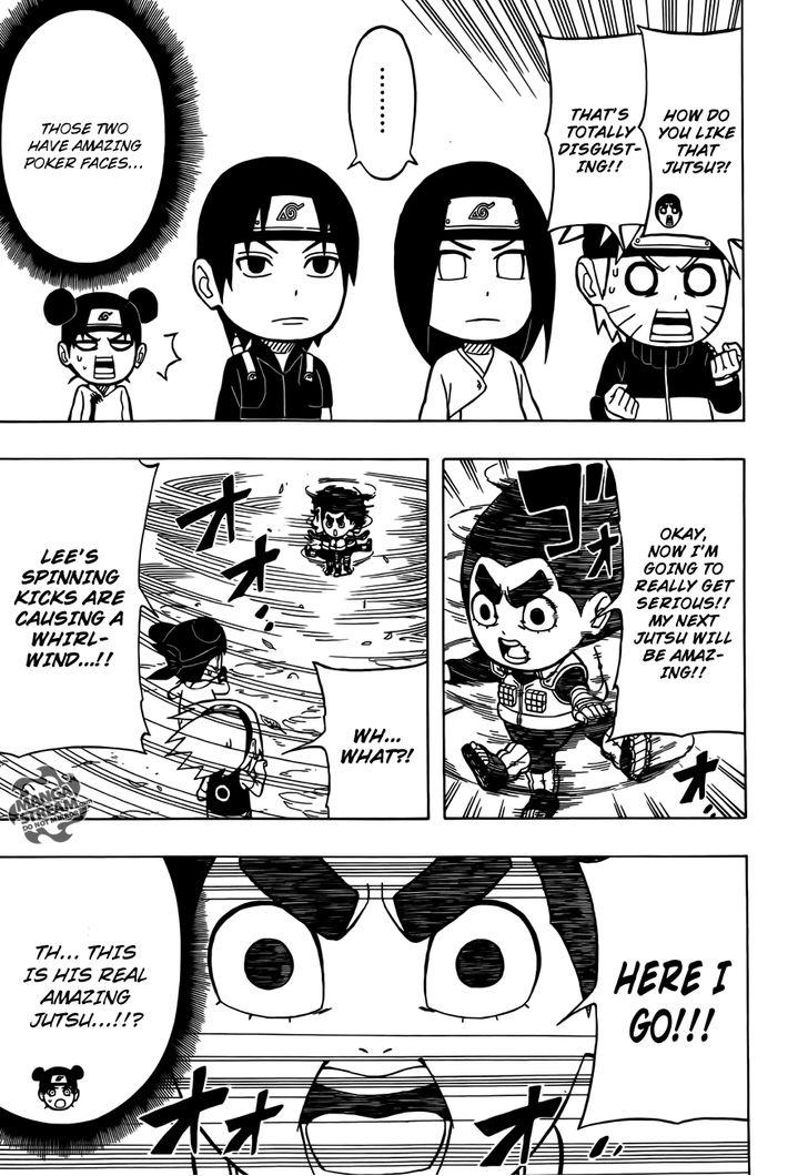 Rock Lee no Seishun Full-Power Ninden Chapter 8 page 20 - Chapter 8: Rock Lee Vs. Might Guy