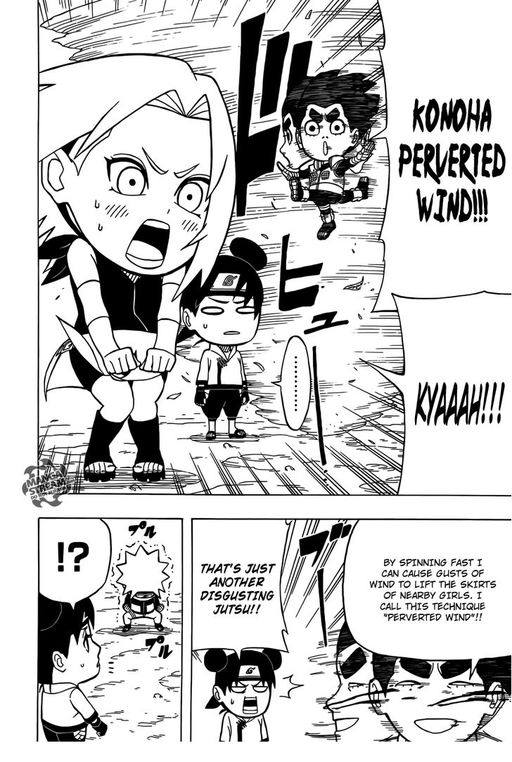 Rock Lee no Seishun Full-Power Ninden Chapter 8 page 21 - Chapter 8: Rock Lee Vs. Might Guy