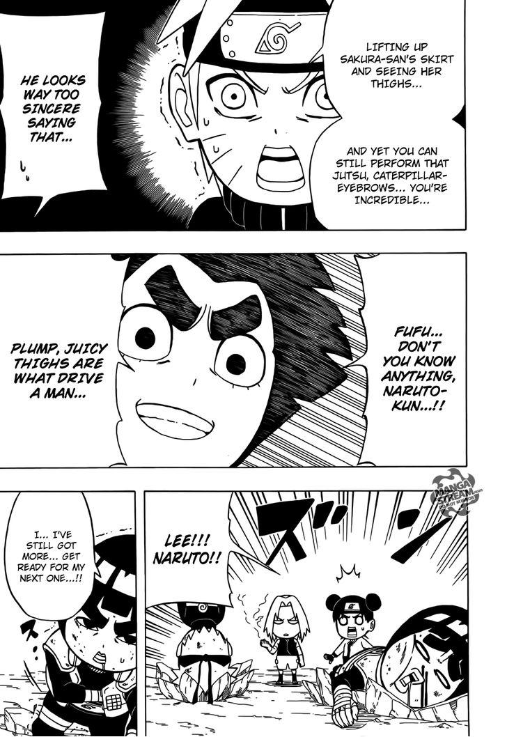 Rock Lee no Seishun Full-Power Ninden Chapter 8 page 22 - Chapter 8: Rock Lee Vs. Might Guy