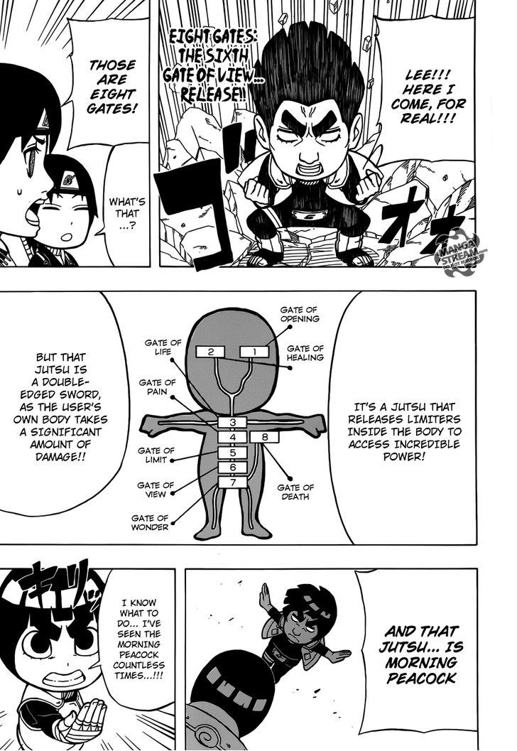 Rock Lee no Seishun Full-Power Ninden Chapter 8 page 24 - Chapter 8: Rock Lee Vs. Might Guy