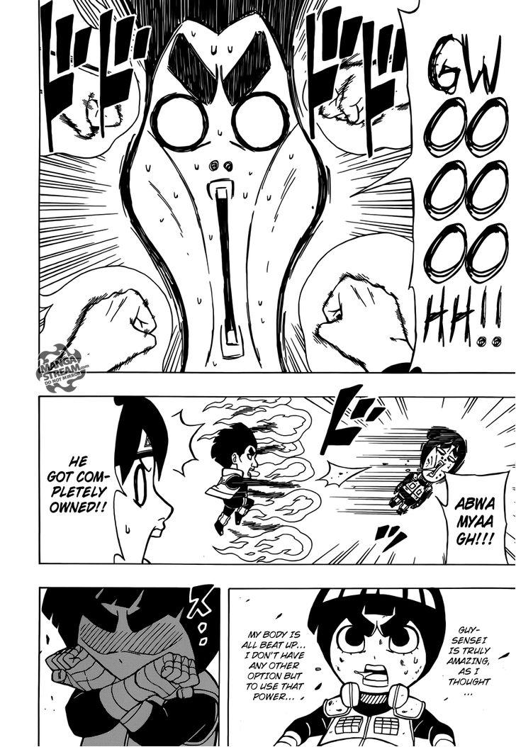 Rock Lee no Seishun Full-Power Ninden Chapter 8 page 25 - Chapter 8: Rock Lee Vs. Might Guy