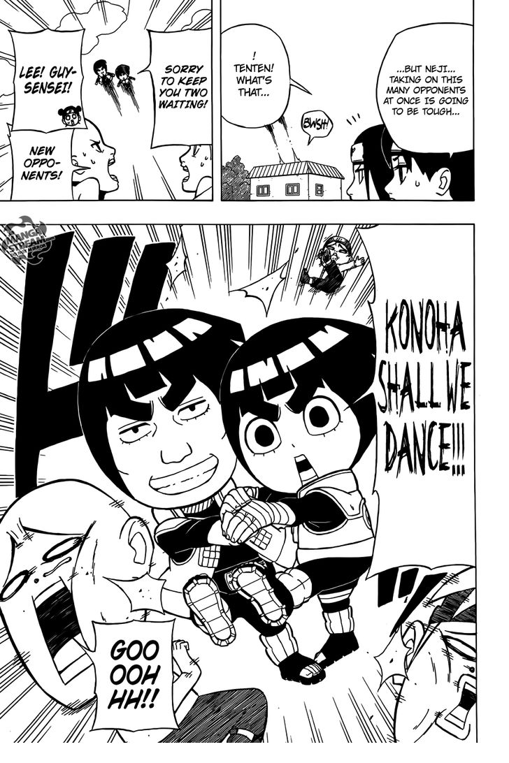 Rock Lee no Seishun Full-Power Ninden Chapter 8 page 4 - Chapter 8: Rock Lee Vs. Might Guy
