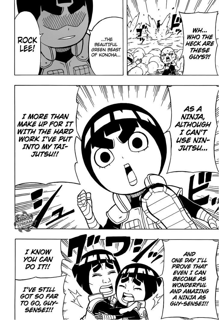 Rock Lee no Seishun Full-Power Ninden Chapter 8 page 5 - Chapter 8: Rock Lee Vs. Might Guy