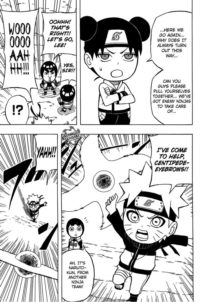 Rock Lee no Seishun Full-Power Ninden Chapter 8 page 6 - Chapter 8: Rock Lee Vs. Might Guy