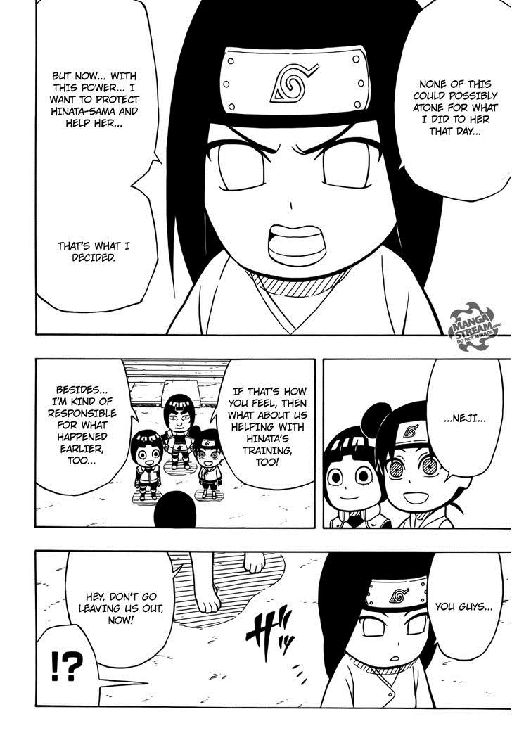 Rock Lee no Seishun Full-Power Ninden Chapter 9 page 13 - Chapter 9: Neji and Hinata!!