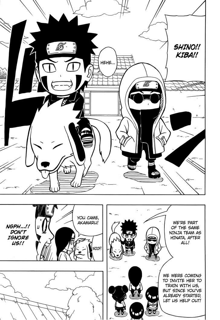 Rock Lee no Seishun Full-Power Ninden Chapter 9 page 14 - Chapter 9: Neji and Hinata!!