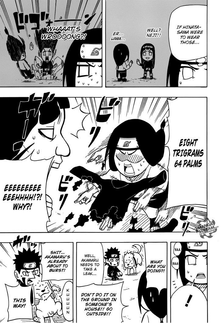 Rock Lee no Seishun Full-Power Ninden Chapter 9 page 16 - Chapter 9: Neji and Hinata!!