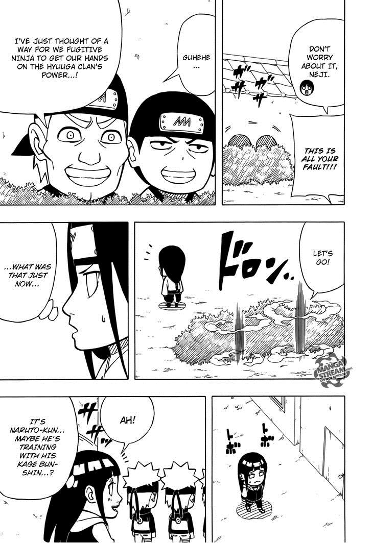 Rock Lee no Seishun Full-Power Ninden Chapter 9 page 22 - Chapter 9: Neji and Hinata!!