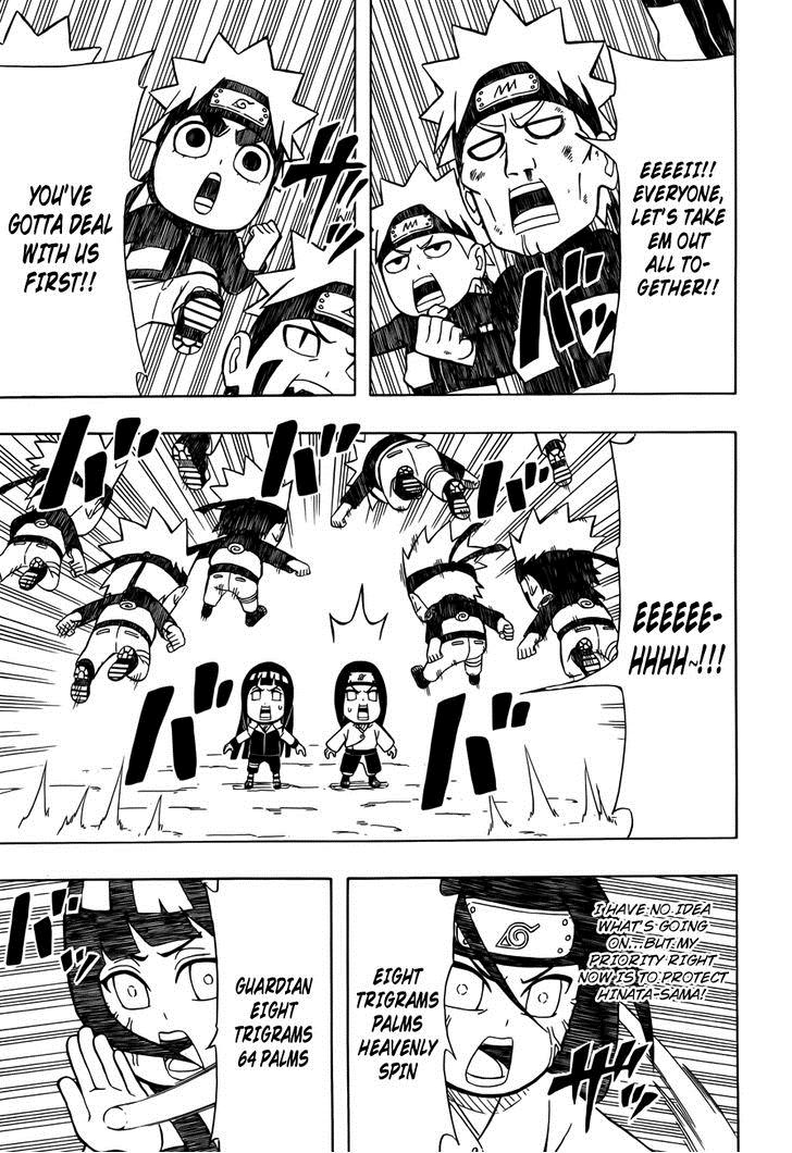 Rock Lee no Seishun Full-Power Ninden Chapter 9 page 28 - Chapter 9: Neji and Hinata!!