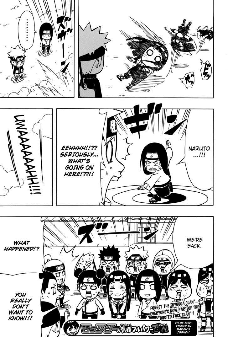 Rock Lee no Seishun Full-Power Ninden Chapter 9 page 31 - Chapter 9: Neji and Hinata!!
