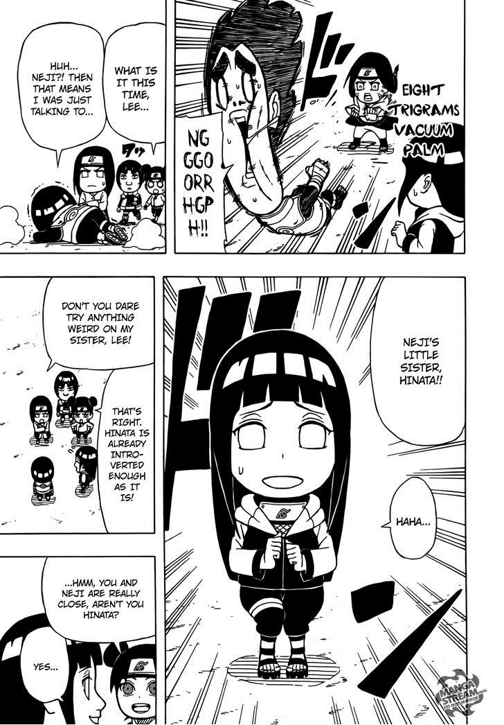 Rock Lee no Seishun Full-Power Ninden Chapter 9 page 4 - Chapter 9: Neji and Hinata!!