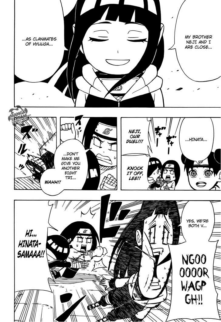 Rock Lee no Seishun Full-Power Ninden Chapter 9 page 5 - Chapter 9: Neji and Hinata!!