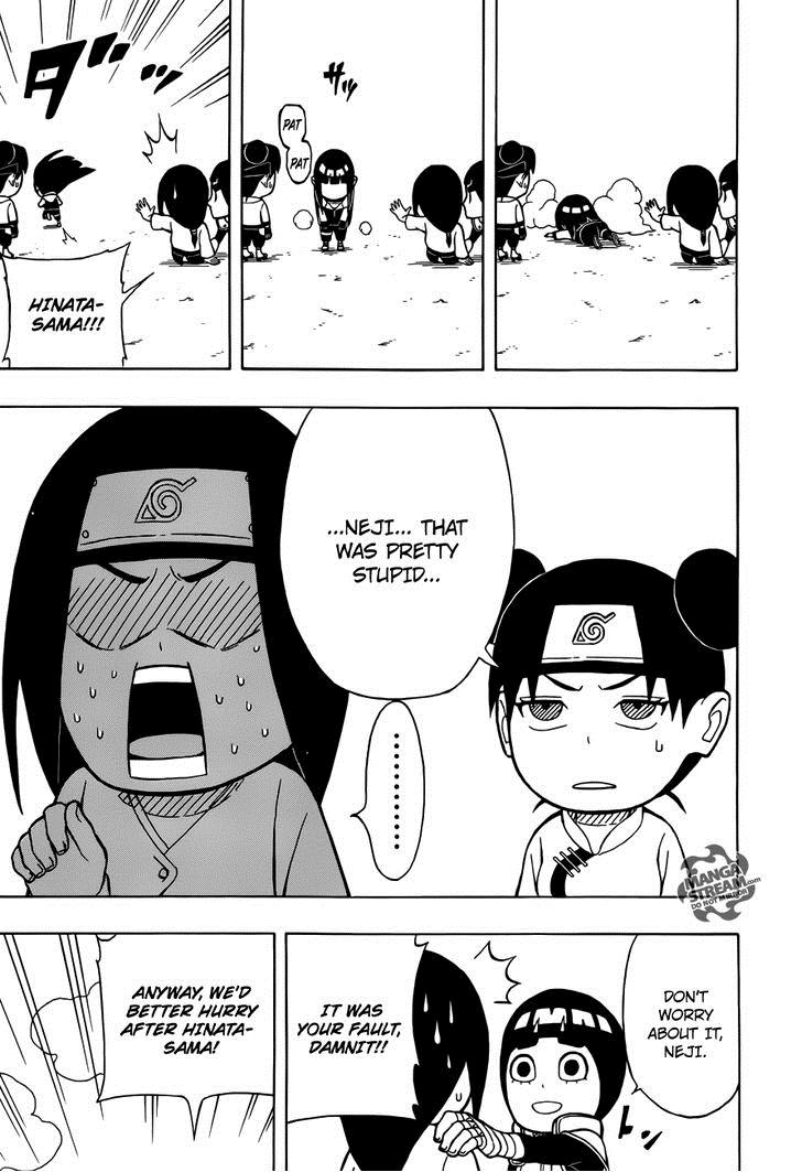 Rock Lee no Seishun Full-Power Ninden Chapter 9 page 6 - Chapter 9: Neji and Hinata!!