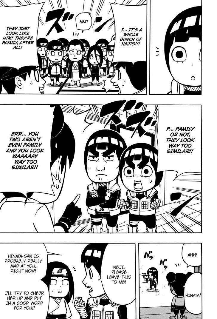 Rock Lee no Seishun Full-Power Ninden Chapter 9 page 8 - Chapter 9: Neji and Hinata!!