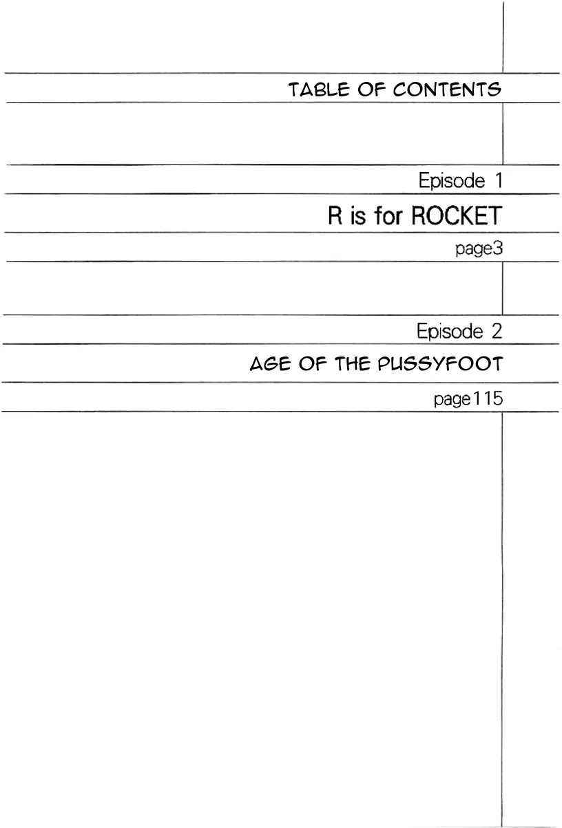 Rocket Man Chapter 1.1-1 page 5 - Vol.1 Chapter 1.1: Episode 1 - R is for Rocket ~ Part One