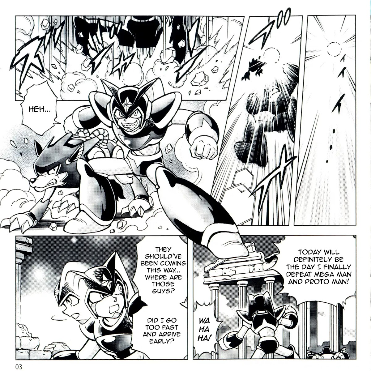 Rockman 10 -Extra F- Chapter 0 page 3 - Chapter 0: Oneshot