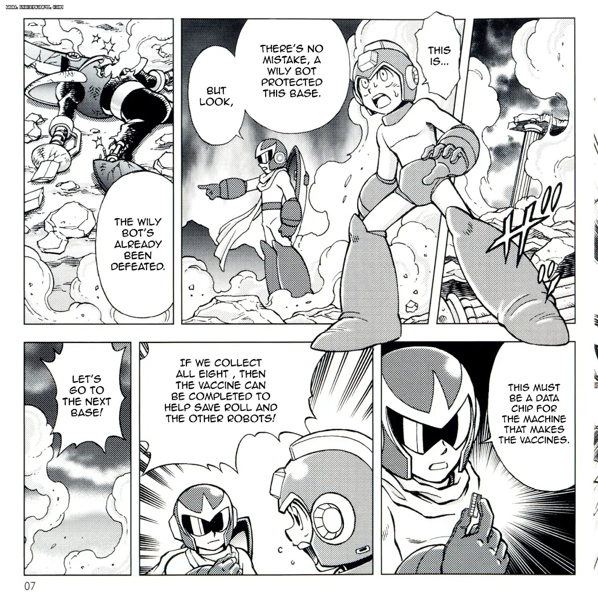 Rockman 10 -Extra F- Chapter 0 page 7 - Chapter 0: Oneshot