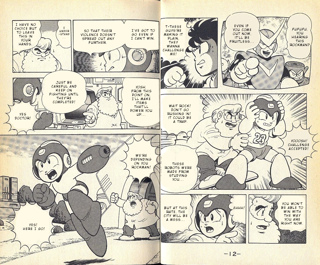 Rockman Dr Wily's Revenge Chapter 1 page 10 - Chapter 1: Taking the Metal Blade